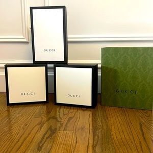Bundle of authentic Gucci boxes